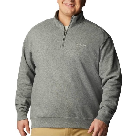 Columbia Men’s Hart Mountain Li Half Zip - Picture 3 of 4